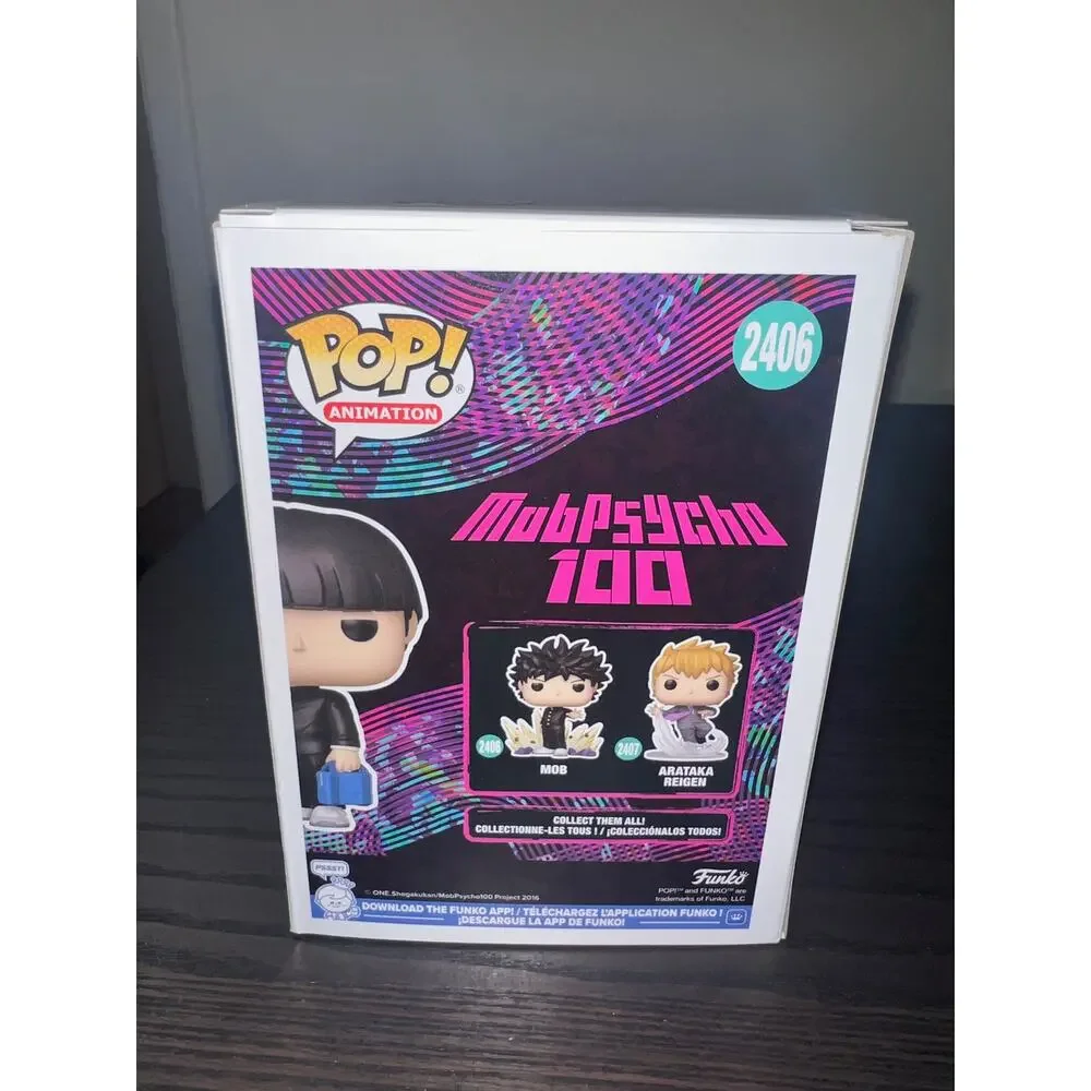 LIMITED EDITION CHASE Mob Funko Pop #2406 Psycho 100 Animation Anime Manga One